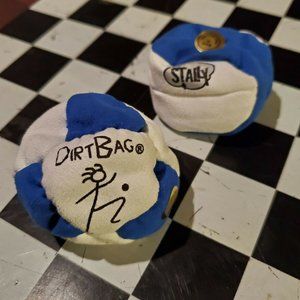 Stally Dirtbag set hacky sack footbag set kit two